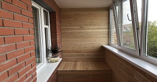 Отделка, остекление, утепление балконов в Беслане от 205 руб. м/2.