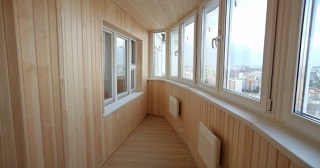 Отделка, остекление, утепление балконов в Беслане от 205 руб. м/2.